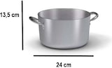 thumbnail of Ballarini 7018.24 casseruola media 2m 24cm - alluminio bianco