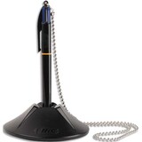 thumbnail of Stylo bille rétractable 4Colours Counter Pen, avec socle, corps noir, tracé M