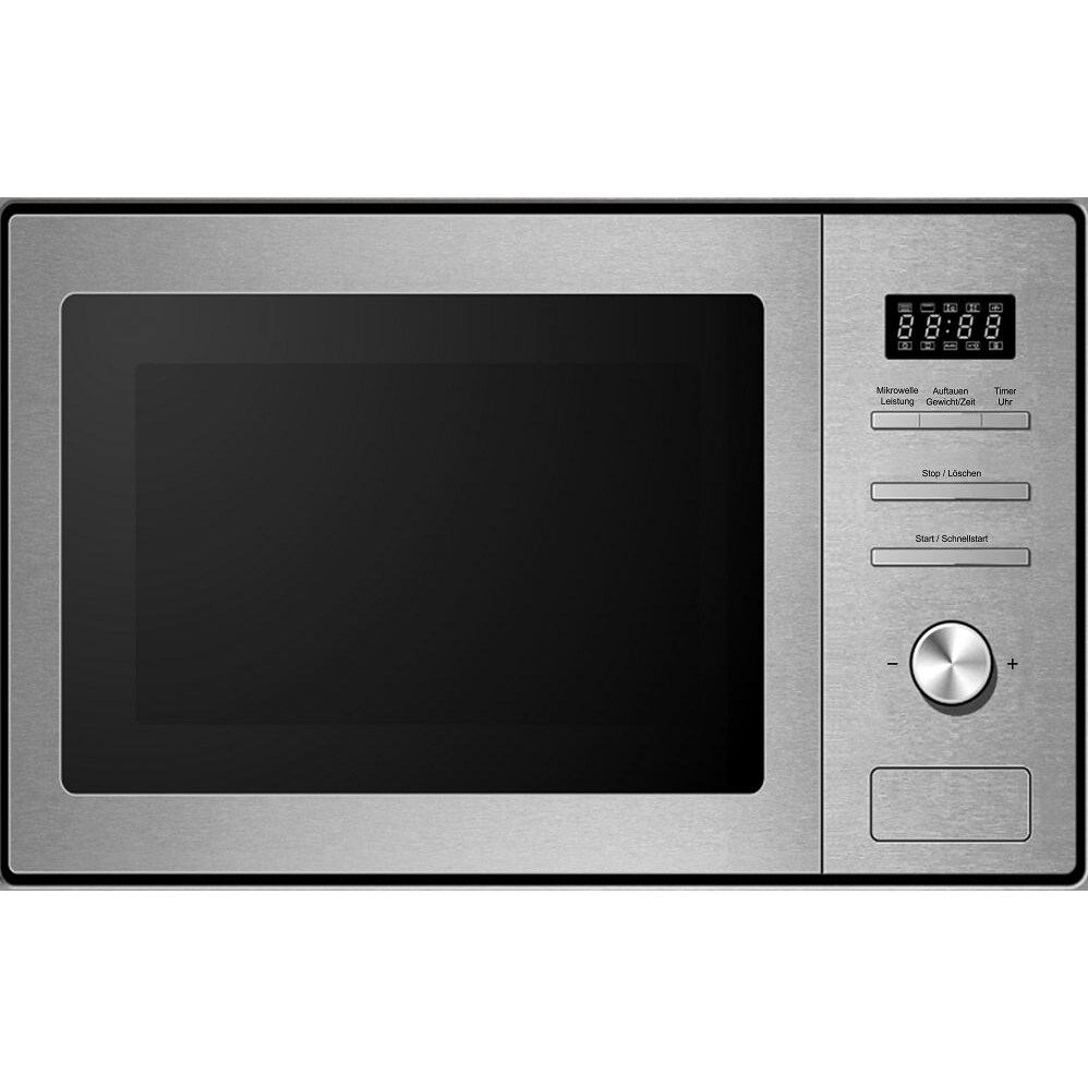 PKM Einbaumikrowelle MW820EBM - Edelstahl, 800Watt, 20 Liter