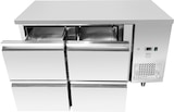 thumbnail of METRO PROFESSIONAL Établi réfrigéré GCC21004D, 136 x 70 x 85 cm, 270 L, 4 tiroirs, argenté