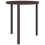 thumbnail of Tables d'appoint 3 pcs marron résine tressée Modèle Zenith Chic