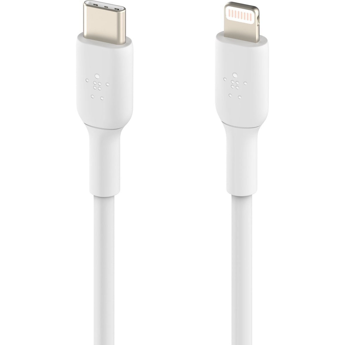 Belkin Lightning/USB-C Kabel PVC, mfi zertifiziert, 1m, weiß