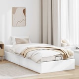 thumbnail of vidaXL Ottoman-Bett ohne Matratze Weiß 90x190 cm Kunstleder