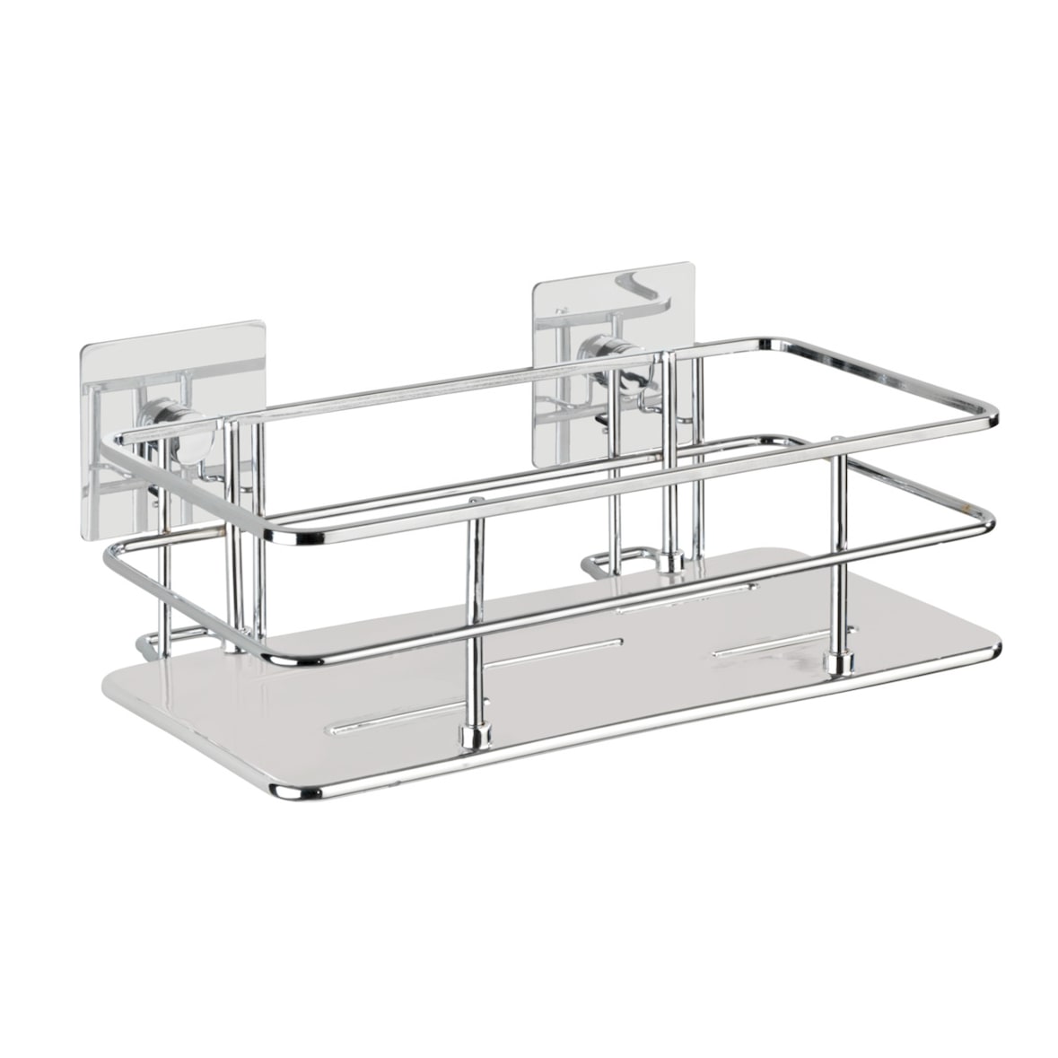 WENKO Turbo-Loc® Edelstahl Wandablage Quadro