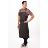 thumbnail of Chef Works® BOULDER Latzschürze extra groß, Schwarz Braun