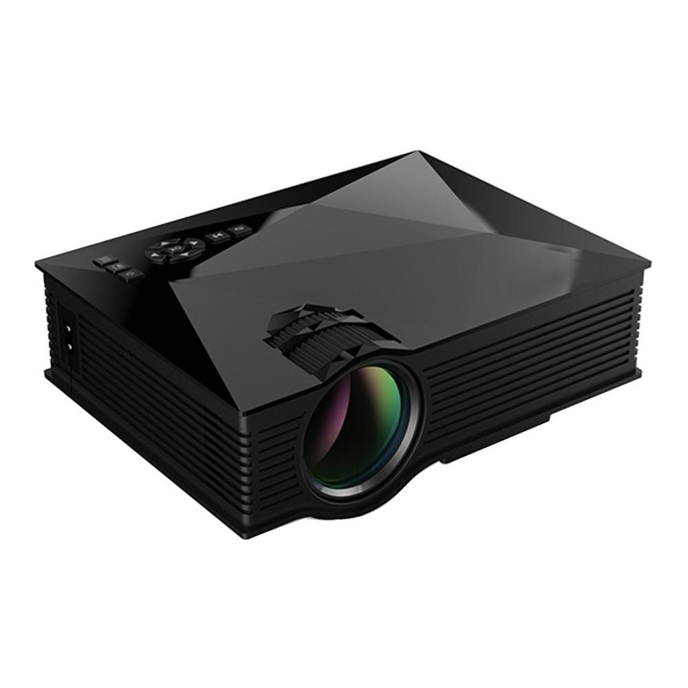 Videoprojecteur LED HD 1080P 40 ANSI USB HDMI VGA Pour Home Theater YONIS