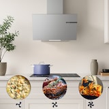 thumbnail of CIARRA Cappa aspirante, Cappa da cucina inclinata A+ 580m³/h 60cm ricircolo e scarico acciaio ino VM6765AS