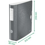 thumbnail of Ordner Active Wow 180 Grad 8cm rot Packung mit 5 Stück