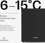 thumbnail of Klarstein Happy Hour Minibar 40L 5-15°C 23 dB LED-Licht Schwarz