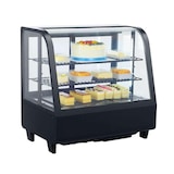 thumbnail of Expositor refrigerado sobre mostrador de 100 litros Negro Pekin XCW-100L-N