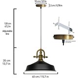 thumbnail of Bamyum Marine Industrial  Schwarz Hängelampe