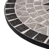 thumbnail of vidaXL Bistrotafel mozaïek 61 cm keramiek grijs