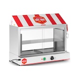 thumbnail of Royal Catering - Royal Catering Cuiseur à Vapeur Pour Hot Dogs 300 saucisses + 100 pains, 2 400 W, 30-110 °C, Soupape De Vidange, Inox, Verre