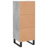 thumbnail of vidaXL Sideboard Betongrau 34,5x34x90 cm Holzwerkstoff