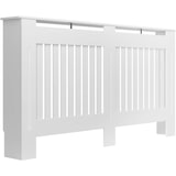 thumbnail of tectake Cache-radiateur VILA design à lattes avec étagère - 152,5 x 19 x 82 cm - 405399