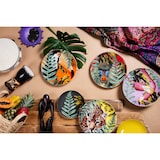 thumbnail of Excelsa service 18 assiettes Madagascar Color, porcelaine et stoneware multicolor