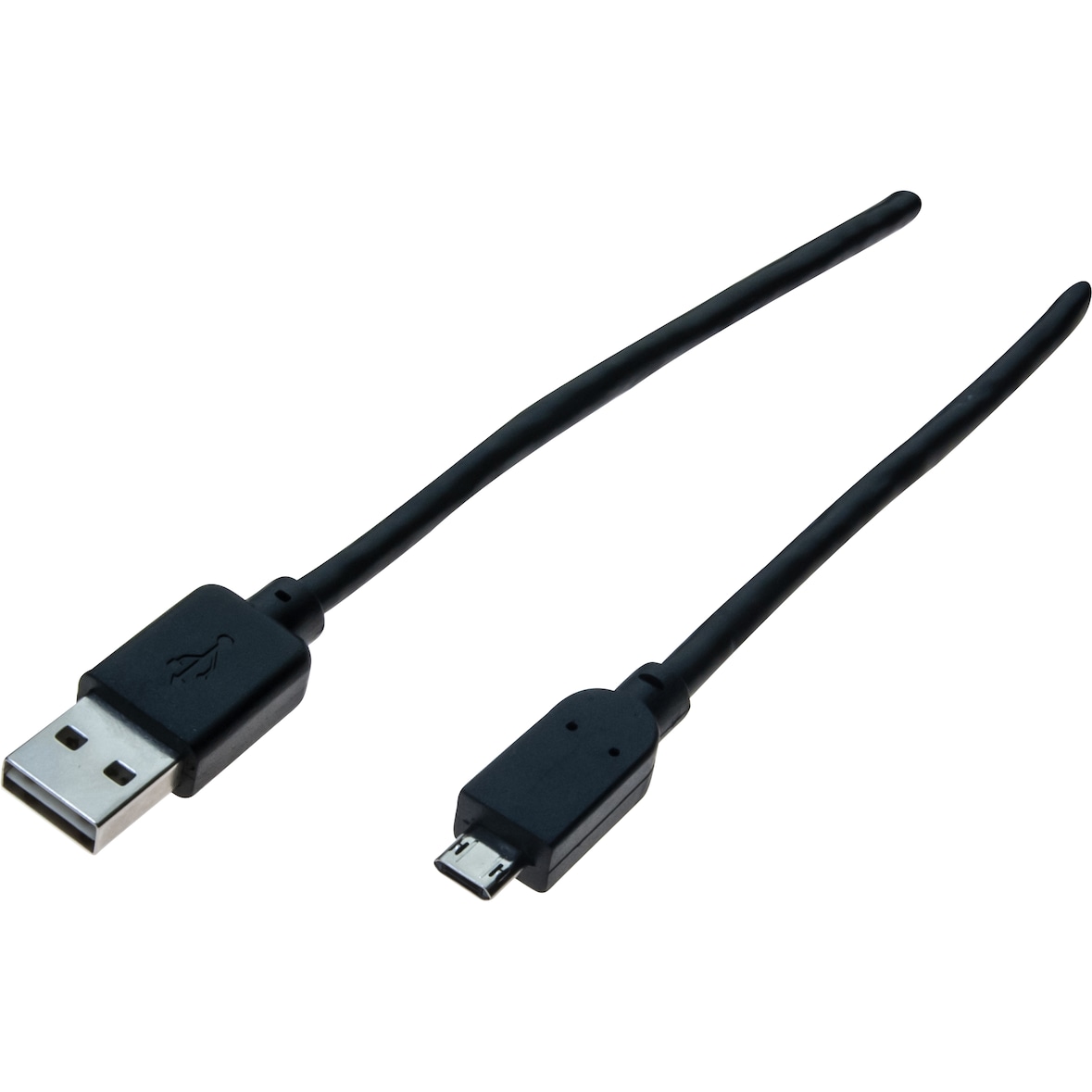 GENERIQUE Cordon  réversible usb 2.0 a / micro b m/m - 1 m