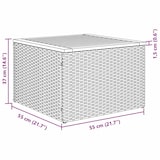 thumbnail of vidaXL Garten-Sofa-Set mit Kissen 6 pcs Grau Poly Rattan