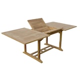 thumbnail of Teak Tisch Gartentisch Garten ausziehbar Esstisch Holztisch rechteckig 170/120cm : 170/120x90cm