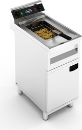 thumbnail of Chefgastro Elektro Fritteuse 1x12Liter 6KW BxTxH 400x700x850mm