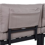 thumbnail of Outsunny Set 3 Pezzi 2 Divani a 2 Posti e 1 Tavolino da Caffè