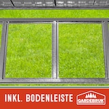 thumbnail of GARDEBRUK® XXXL Gerätehaus mit Fundament Schiebetür Kantenschutz
