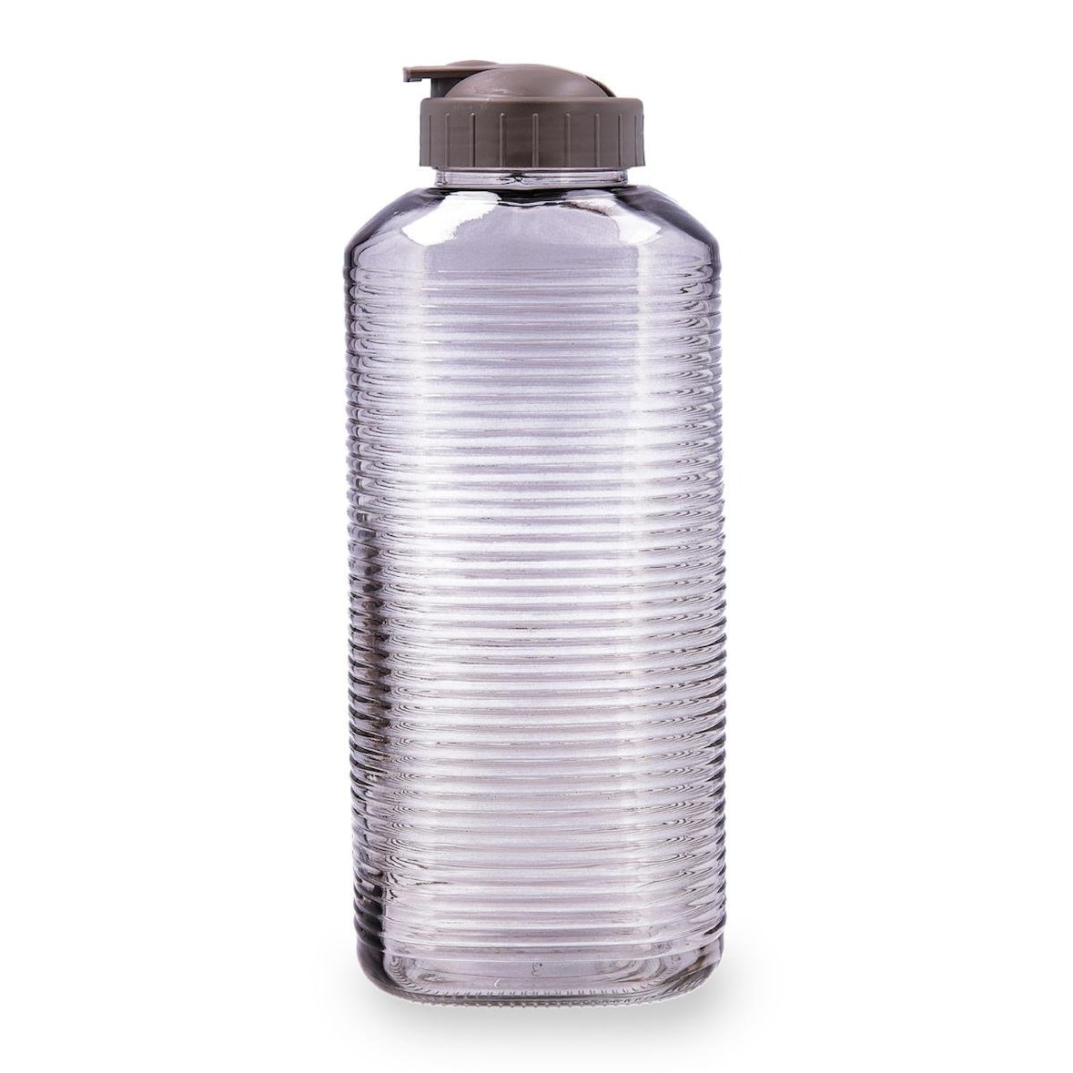 Quid Velvet Botella Vidrio gris con tape 1,8L