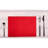 thumbnail of METRO Professional - 500 sets de table jetable en papier satiné gaufré - Format 30X40 cm - couleur rouge