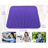 thumbnail of Coussin de siège en gel Violet  HG03169-PUR usage non-intensif Herzberg