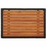 thumbnail of Helloshop26 - Conjunto de comedor de jardín exterior de 4 piezas con cojines negro 02_0013690