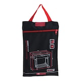 thumbnail of WellHome - 210D Polyester BBQ-hoes in zwart met draagtas