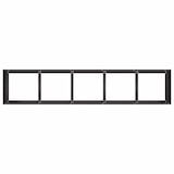 thumbnail of vidaXL Plantenbak 200x40x40 cm koudgewalst staal zwart