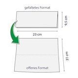 thumbnail of Papierhandtücher Funny - 2-lagig - hochweiß - C-Euro-Falz - 5760 Falthandtücher