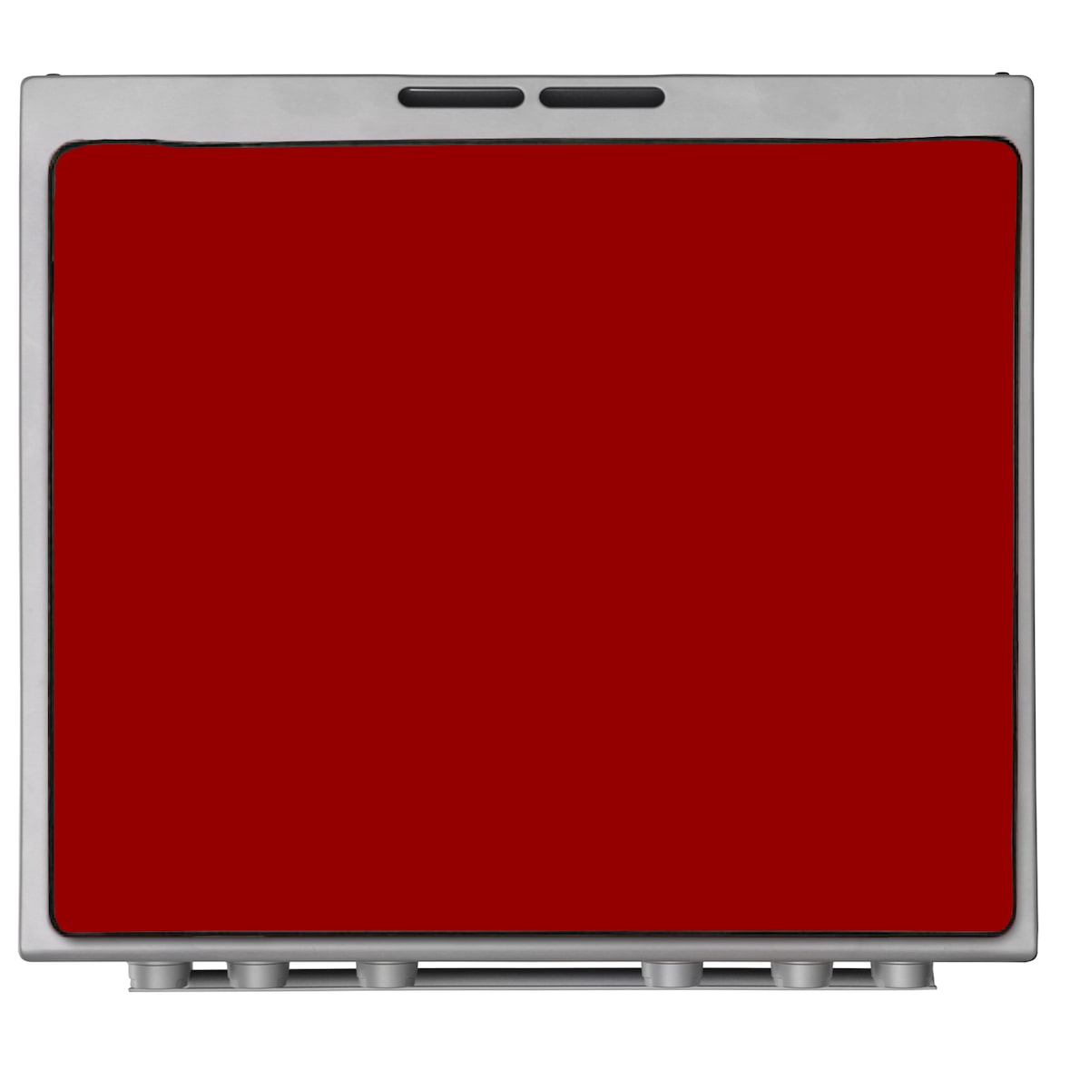 Herdabdeckplatte Matte Rot Wasserdicht 620x535 Schutz für Elektroherd