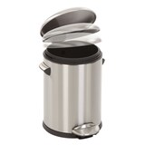 thumbnail of EKO RVS-afvalemmer Roestvrij-staal 225 mm 225 mm 325 mm zilver
