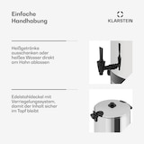 thumbnail of KonfiStar 50 Einkochautomat Getränkespender 2500W 50L Edelstahl Silber