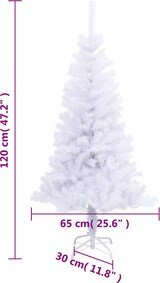 thumbnail of vidaXL Künstlicher Weihnachtsbaum mit Ständer 120 cm 230 Zweige
