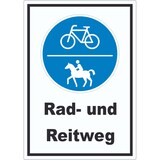 thumbnail of Aufkleber Rad- und Reitweg A2 (420x594mm)