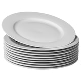 thumbnail of METRO Professional Plato Plano Fine Dining, porcelana,  Ø 30 cm, blanco, 10 unidades