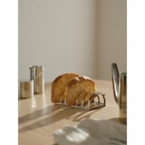 thumbnail of Stelton Toasthalter Arne Jacobsen, Toastscheiben-Ständer, Edelstahl, Silbern, 15.8 cm, 013-1