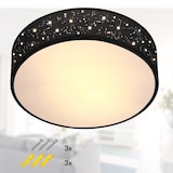 thumbnail of Deckenlampe Sternenhimmel 30cm schwarz