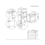 thumbnail of aeg forno da incasso multifunzione bee641222m  a+ inox