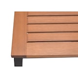 thumbnail of METRO PROFESSIONAL Set di 2 sgabelli da bar Lynx, alluminio/legno di eucalipto, nero