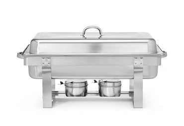 Chafing Dish Hendi GN1/1 con tapa insertable pulida y 9 litros