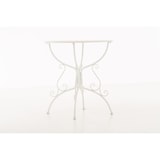 thumbnail of Table de jardin ronde Amanda Blanc