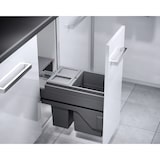 thumbnail of Hailo Abfallsammler 3610871 CB Slide Cargo-Basic 15 + 10 Liter