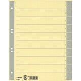 thumbnail of Trennblätter A4 230g/qm farbig bedruckt grau Packung mit 100 Stück