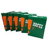 thumbnail of Happy Office Kopierpapier DIN A4 Drucker 2500 Blatt weiß ohne Linien 80g/qm