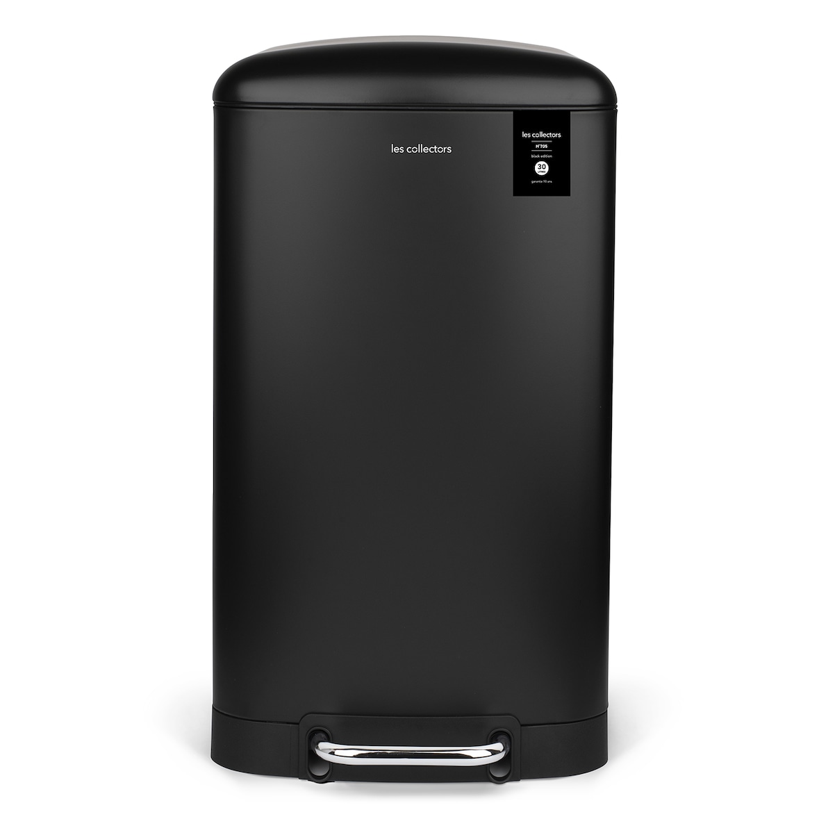 Les Collectors N°705 - Poubelle à pédale 30L, black edition