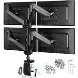 thumbnail of Monitor Tischhalterung für 4 Monitore von 13" bis 32"